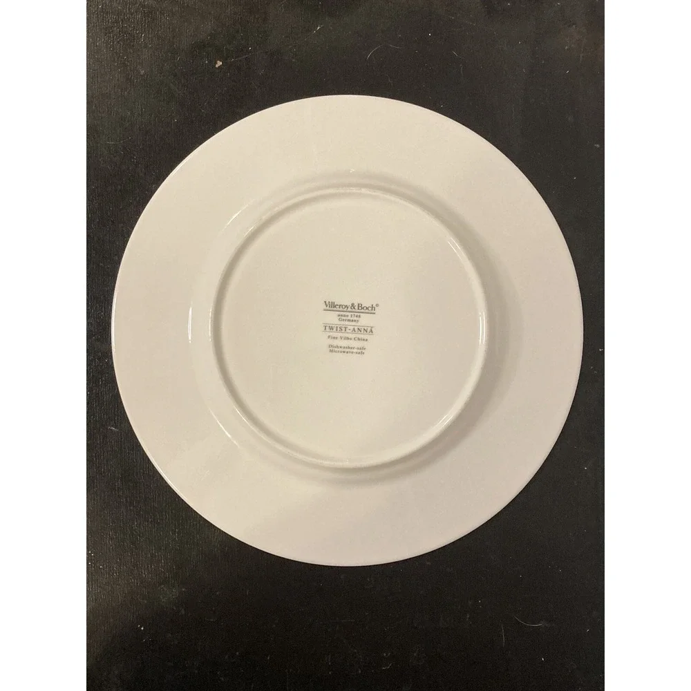 Villeroy & Boch Twist Anna Dinner Plate Fine Vilbo China Made In Germany 10-3/4